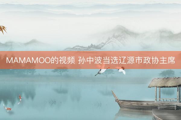 MAMAMOO的视频 孙中波当选辽源市政协主席